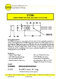 Magnetic Speed Sensor - P1500 Datasheet